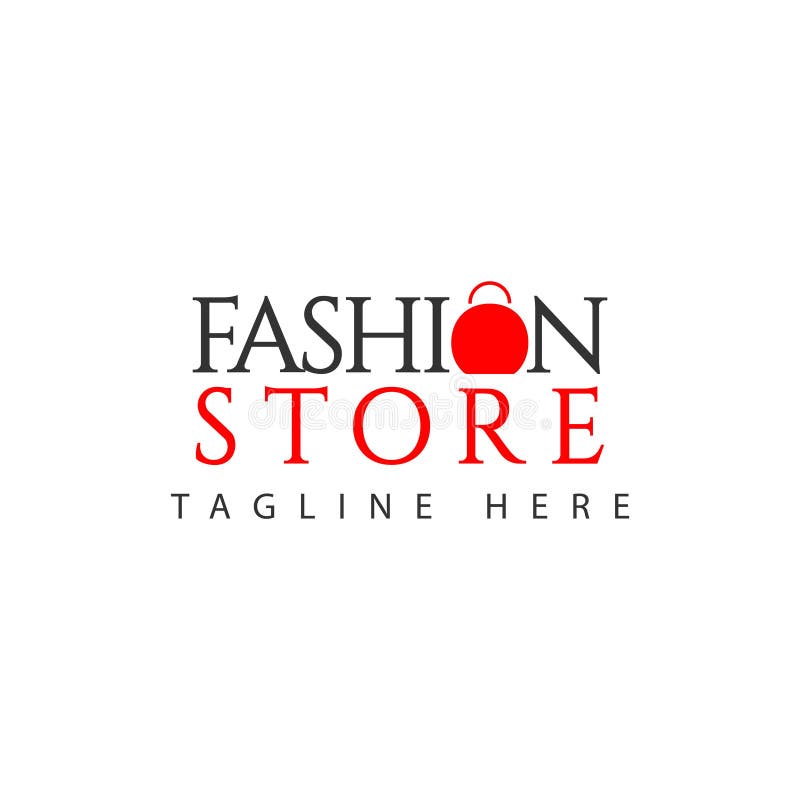 Fashion Store Logo Vector Template Design Illustration Stock Vector ...