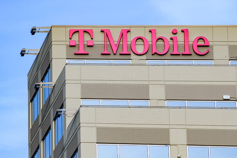 Logo On T Mobile Corporate Headquarters In Bellevue Washington