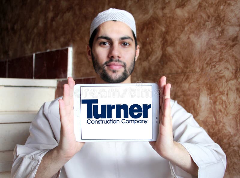 Turner Construction Company Logo Editorial Image - Image Of Logistics ...