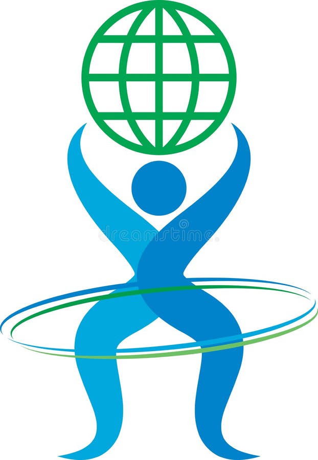 Logo umano illustrazione vettoriale Logo umano illustrazione vettoriale