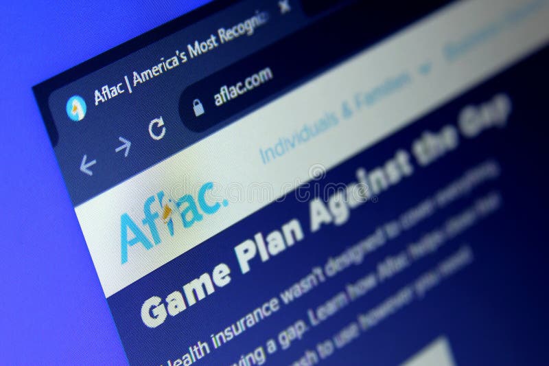 Aflac insurance company editorial image. Image of online 300152740