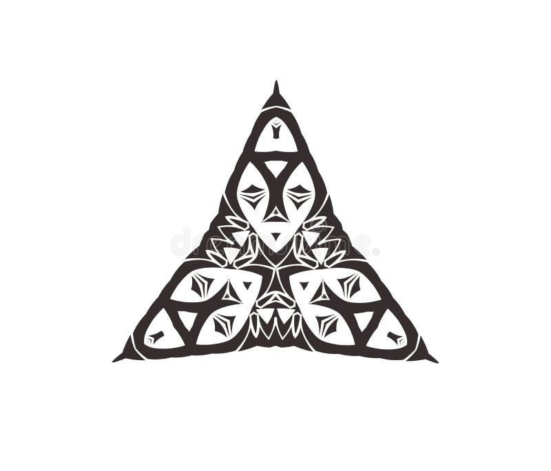 Logo z afrykanin maską ilustracja wektor Logo z afrykanin maską ilustracja wektor