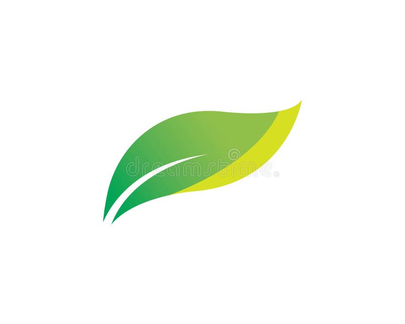 Logoer av den gröna vektorn för beståndsdel för bladekologinatur stock illustrationer Logoer av den gröna vektorn för beståndsdel för bladekologinatur stock illustrationer