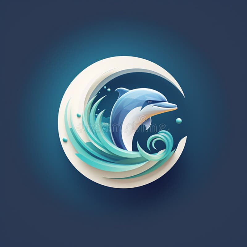 Logoikoner som utformats för webbdesign och andra ändamål vackra, moderna logotyper royaltyfri illustrationer
