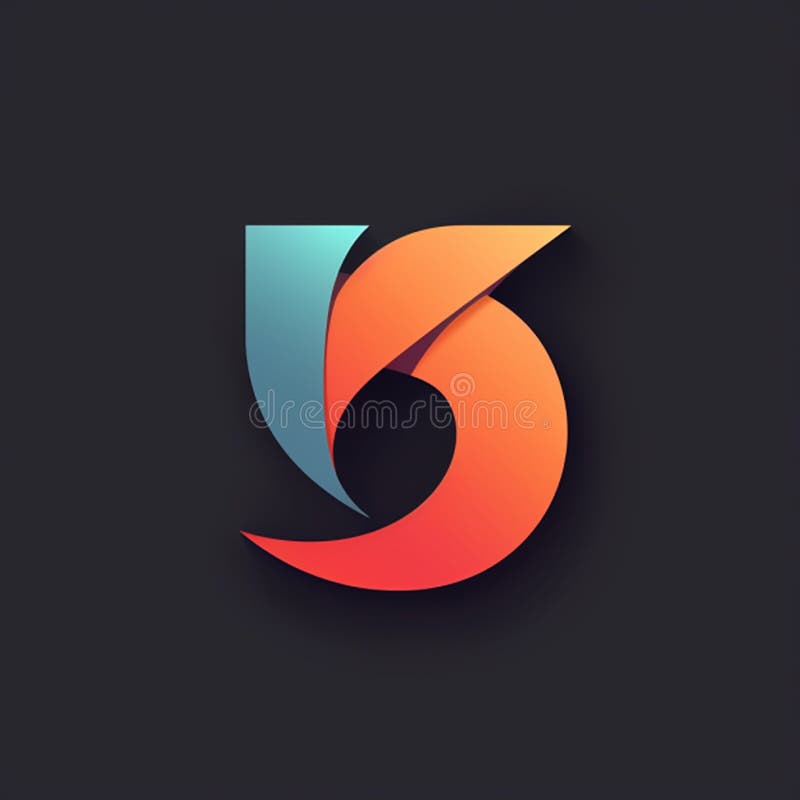 Logoikoner som utformats för webbdesign och andra ändamål vackra, moderna logotyper stock illustrationer