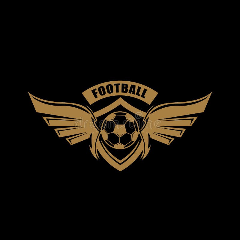 Logos Fur Fussballvereine Fussball Fussball Emblem Schild Fussball Schulturnier Tor Wettbewerb Star Vektor Abbildung Illustration Von Star Fussballvereine