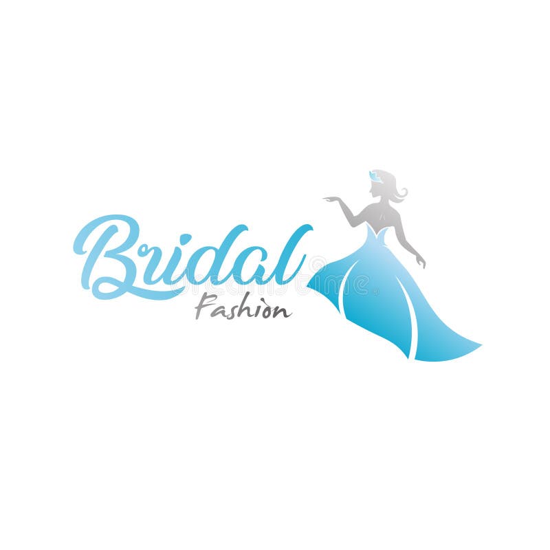 Logotipo abstracto de la marca de la moda nupcial libre illustration Logotipo abstracto de la marca de la moda nupcial libre illustration