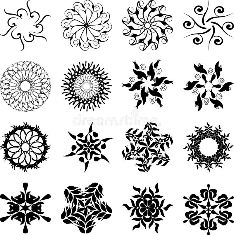 Logótipo abstrato do sol ilustração do vetor