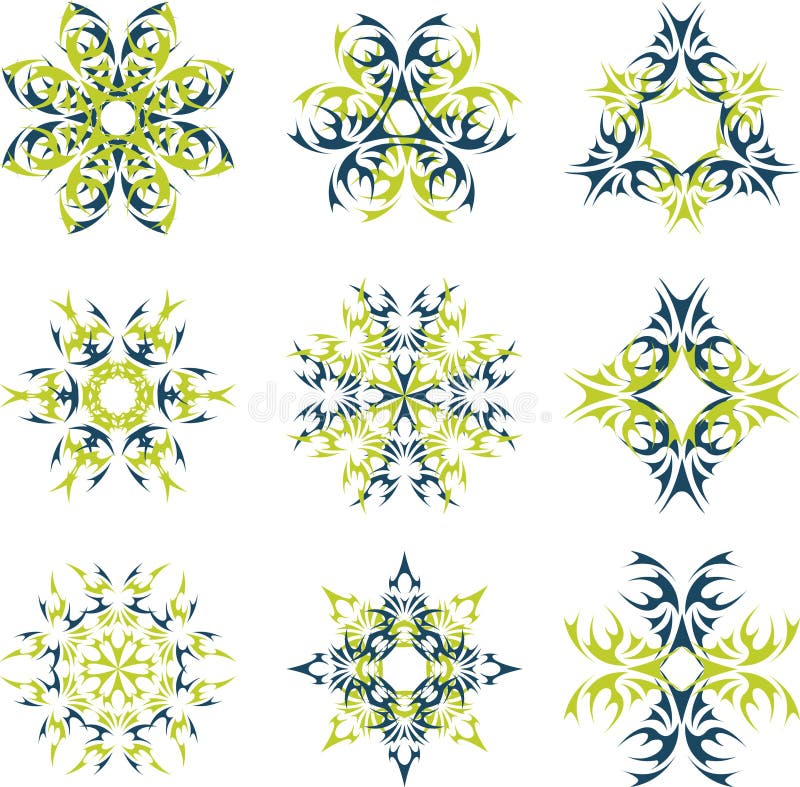 Logótipo abstrato do sol ilustração stock