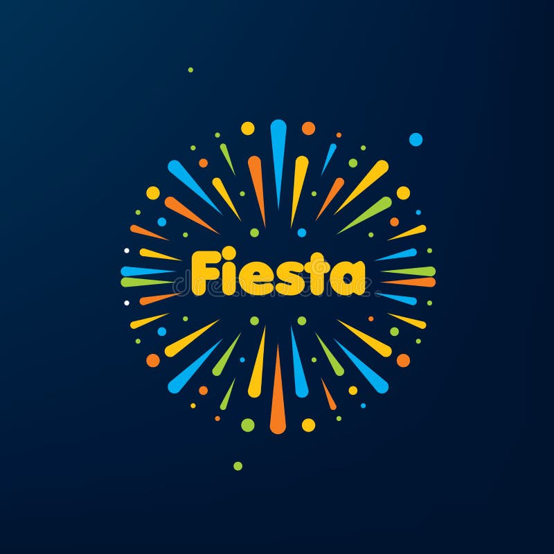 Logotipo abstrato para a festa Ilustração do vetor ilustração do vetor Logotipo abstrato para a festa Ilustração do vetor ilustração do vetor