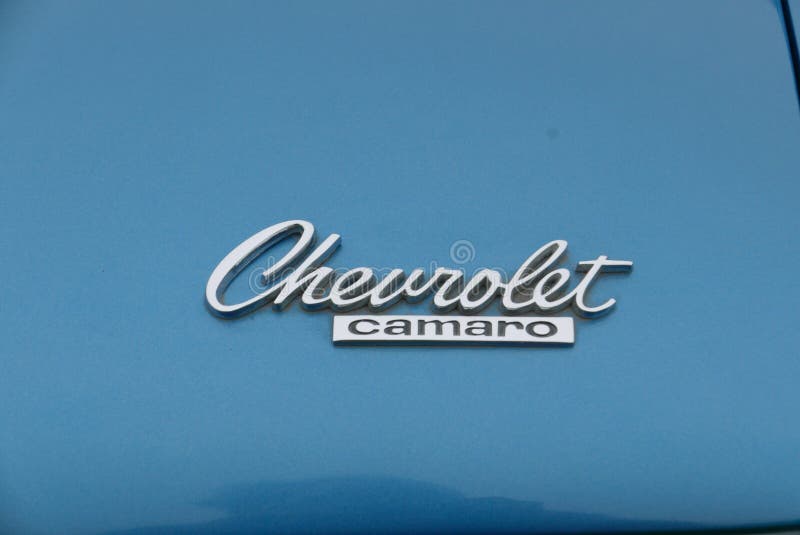 Logotipo Azul De Chevrolet Camaro SS 350, Lima Foto editorial - Imagen de  multicolor, azul: 113172856