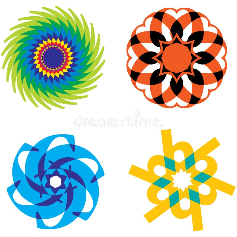 Logótipo da empresa ilustração do vetor