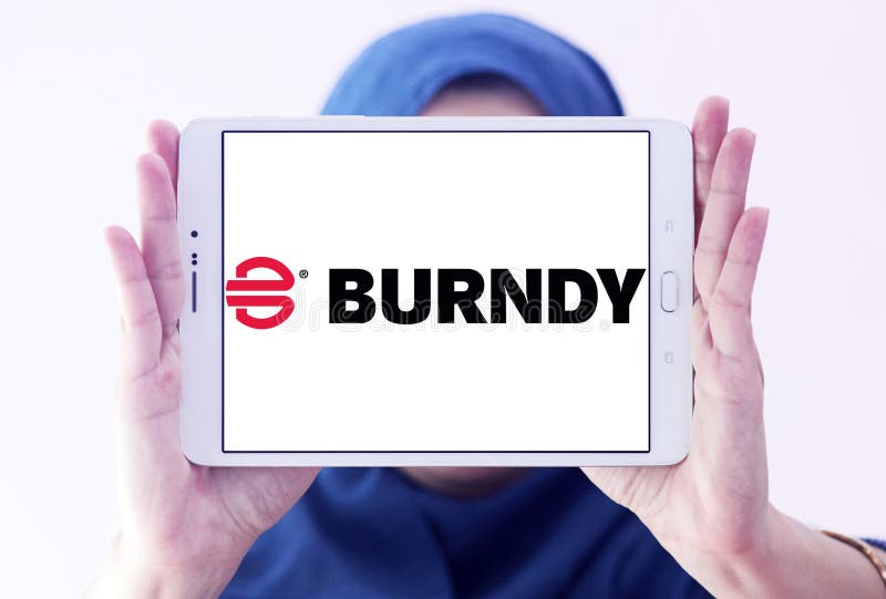 Logotipo da empresa de eletrônica de Burndy fotos de stock Logotipo da empresa de eletrônica de Burndy fotos de stock