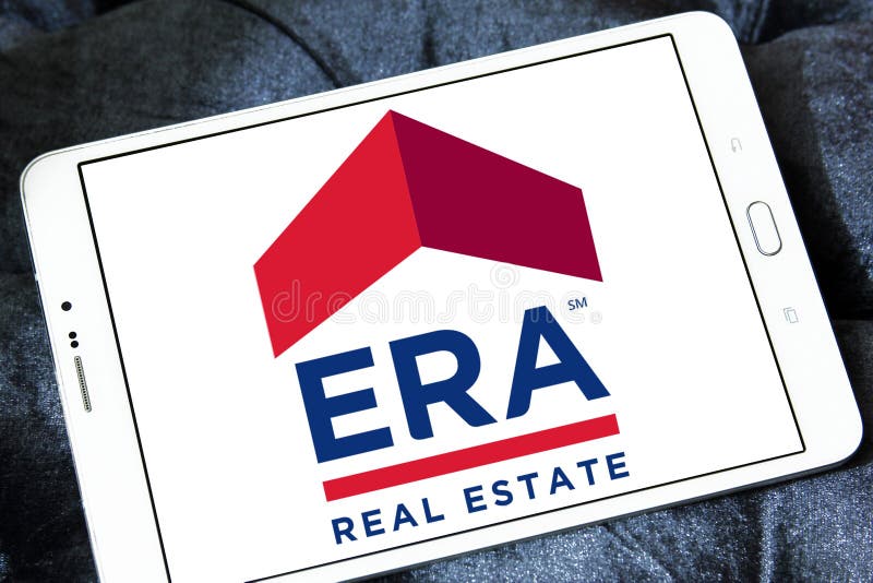 Logotipo Da Empresa De Real Estate Da ERA Imagem Editorial Imagem de