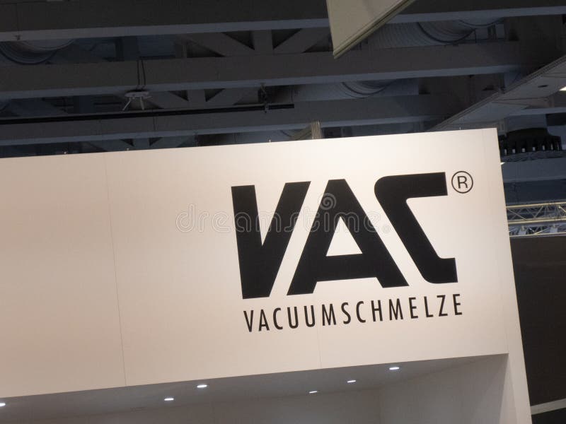Logotipo Da Empresa Do VAC Vacuumschmelze Foto de Stock Imagem de editorial, engenharia 120640446