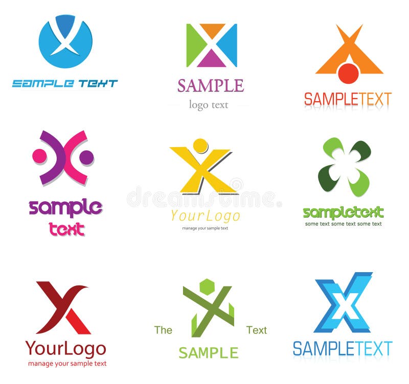 Logotipo da letra X Logotipo da letra X