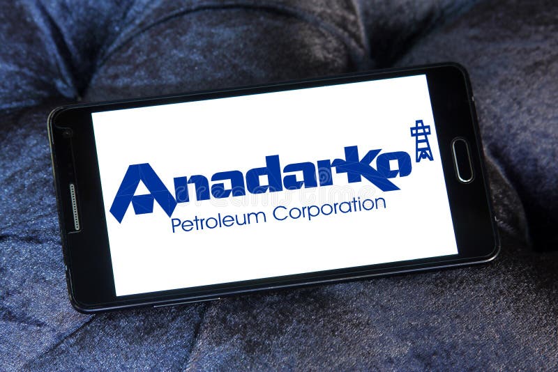 Logotipo De Anadarko Petroleum Corporation Foto de archivo editorial