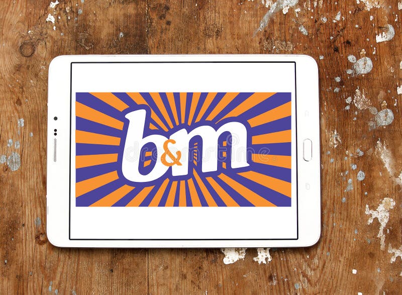 Logotipo de B&M European Retail Value imagen de archivo Logotipo de B&M European Retail Value imagen de archivo