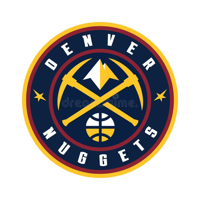 Logotipo de denver nuggets libre illustration