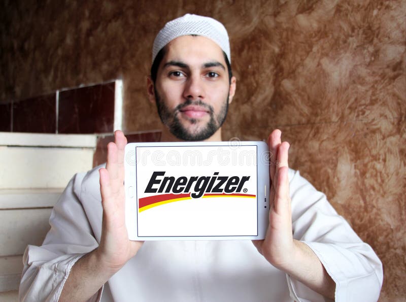 Logotipo De Energizer Battery Company Imagen de archivo editorial