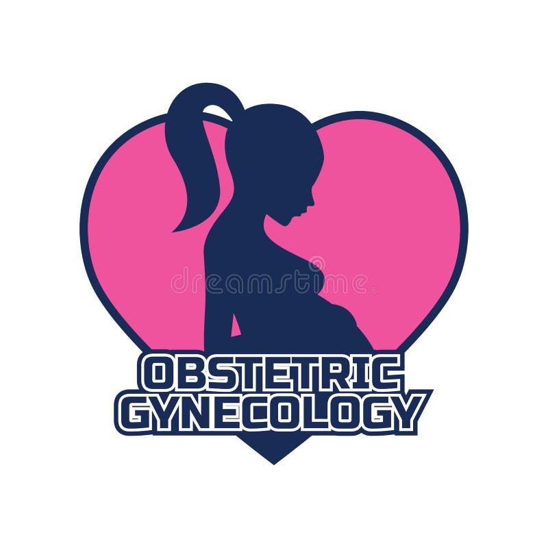 Logotipo De Ginecología De La Obstetricia Para El Doctor O La Clínica ...