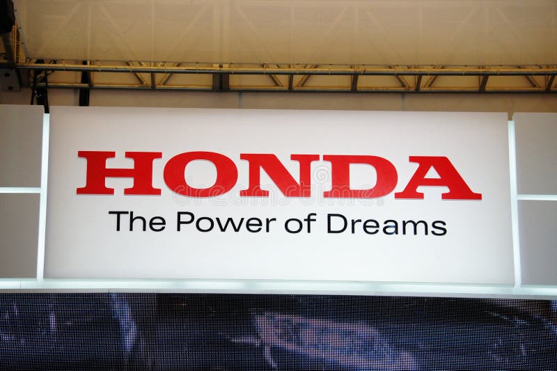 Honda Logo imagem de stock