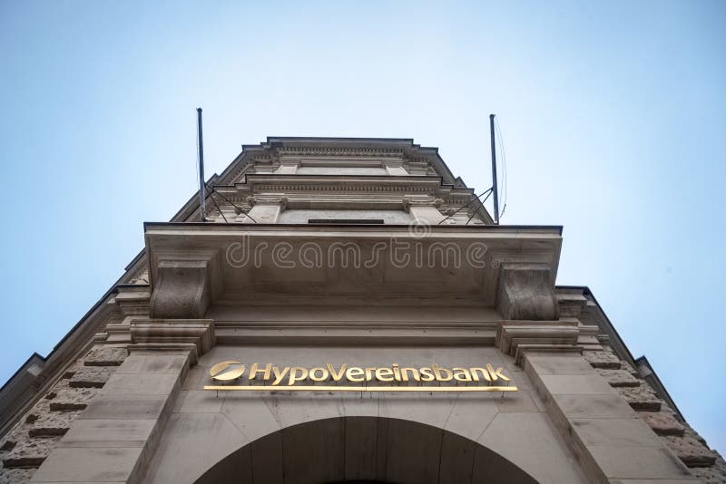Hypovereinsbank Munich imagen de archivo editorial. Imagen ...