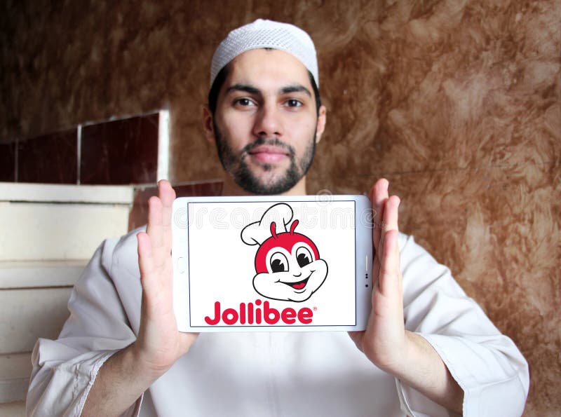 Logotipo De Jollibee Foods Corporation Imagen De Archivo Editorial