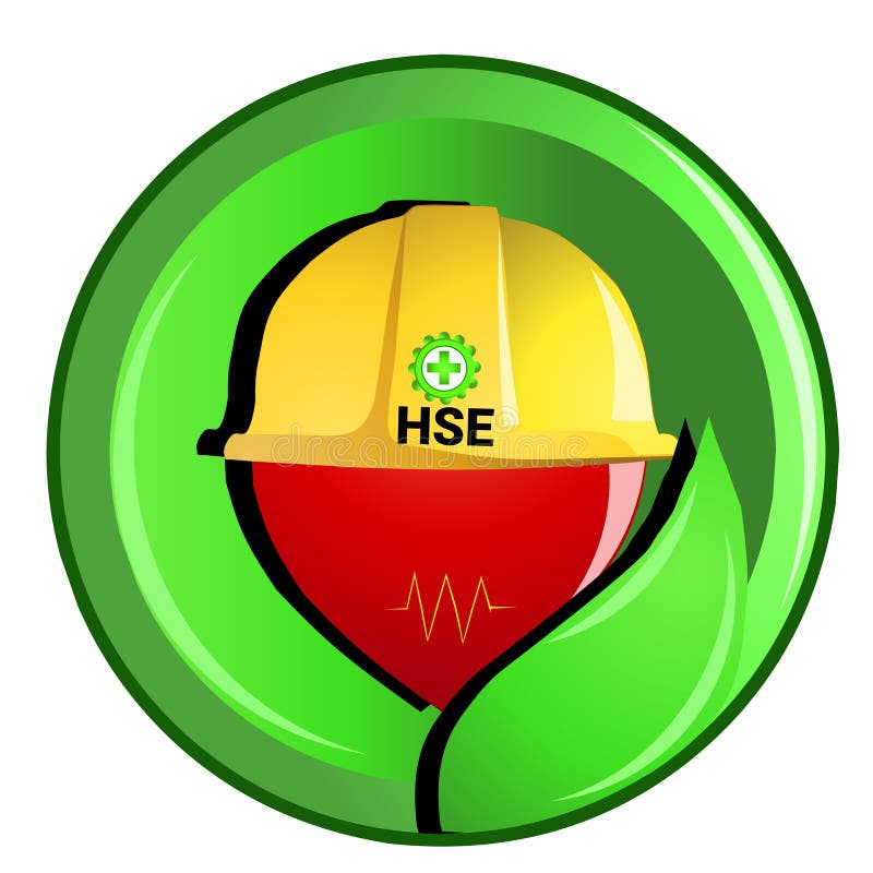 Logotipo De La Empresa Para La Seguridad Sanitaria Y El Medio Ambiente De  Hse Ilustración del Vector - Ilustración de indicador, trabajador: 216106045