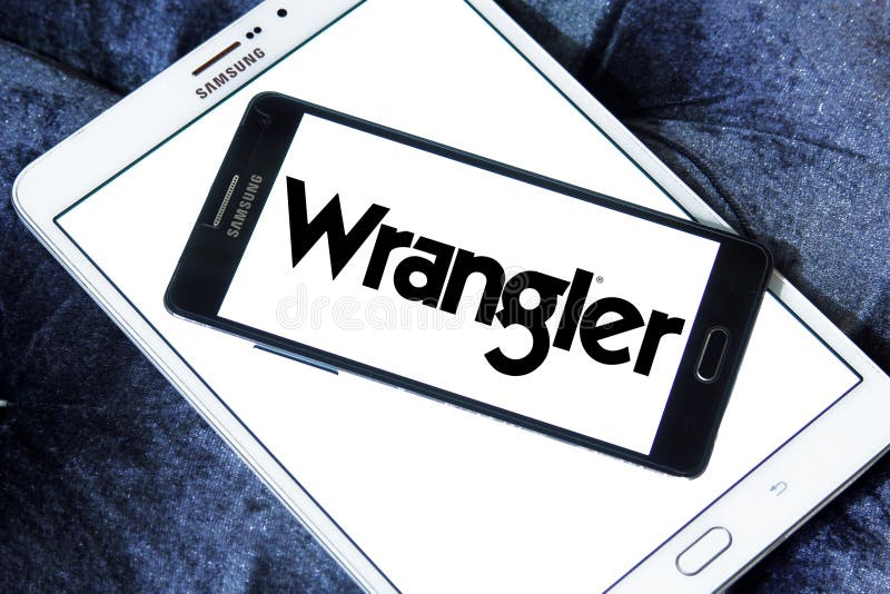 Logotipo De La Marca De Wrangler Jeans Imagen de archivo editorial - Imagen  de logotipo, fabricante: 121290439