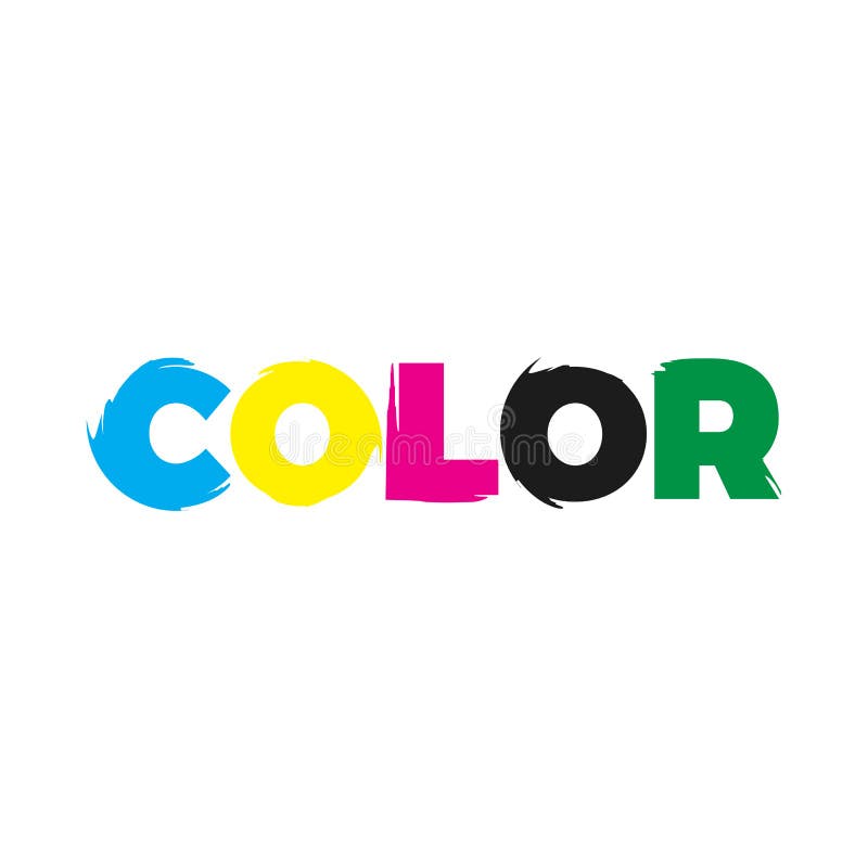 Logotipo De La Pintura Del Color Stock de ilustración - Ilustración de  insignia, icono: 87604599