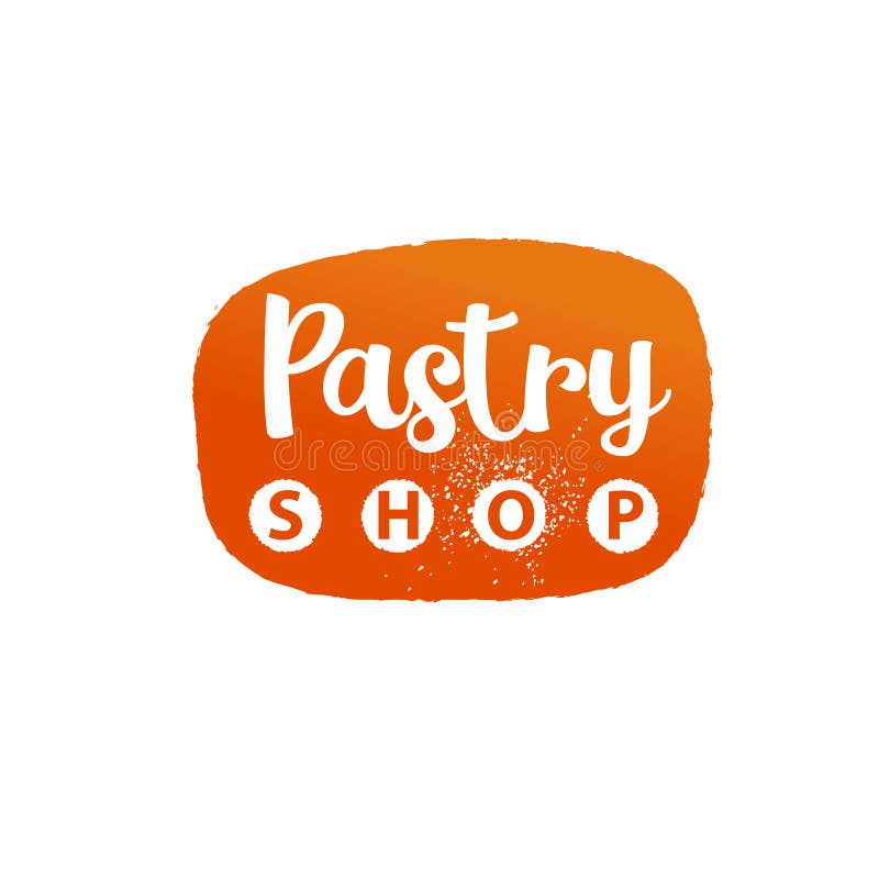 Logotipo de la plantilla para la galleta, postre, tienda de pasteles, tienda, mercado ilustración del vector Logotipo de la plantilla para la galleta, postre, tienda de pasteles, tienda, mercado ilustración del vector