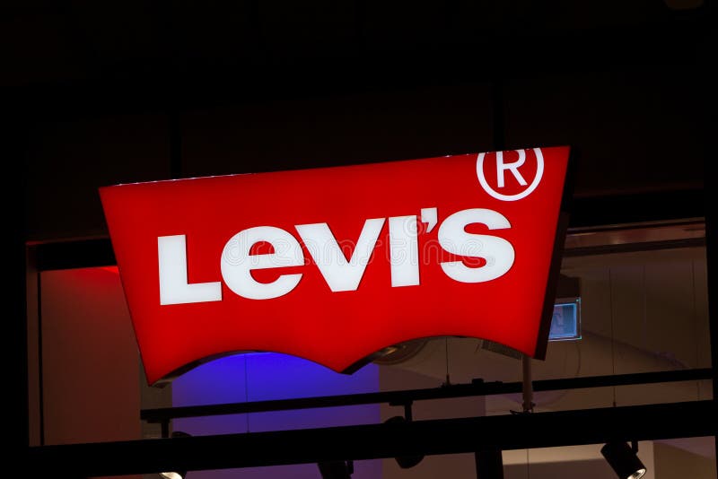 Insignia Levi Strauss 501 imagen de archivo editorial. Imagen de estilo