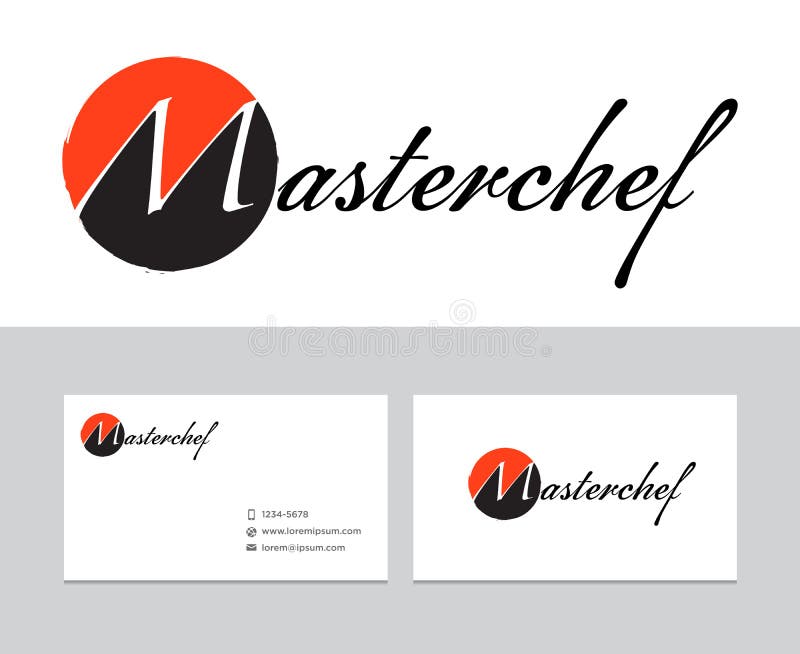 Logotipo de Masterchef ilustración del vector. Ilustración de viejo -  38160133