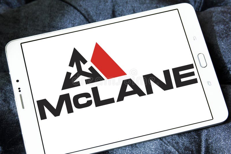 Logotipo de McLane Company foto de archivo editorial. Imagen de emblema