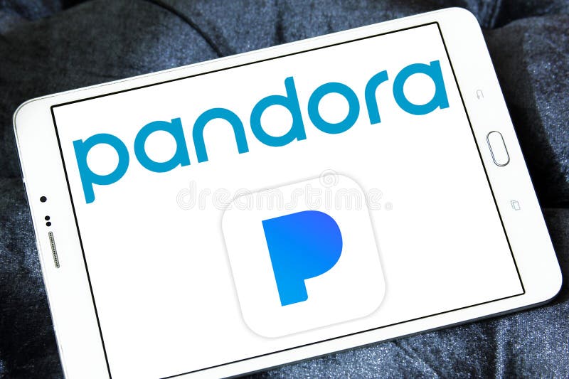 Logotipo De Pandora Radio Imagen de archivo editorial Imagen