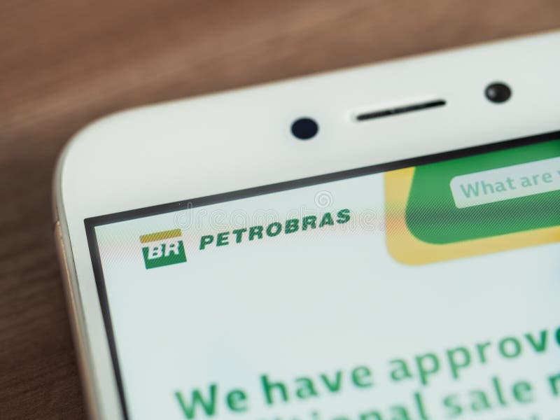 Logotipo De Petrobras Empresa Imagem Editorial Imagem De Oleo
