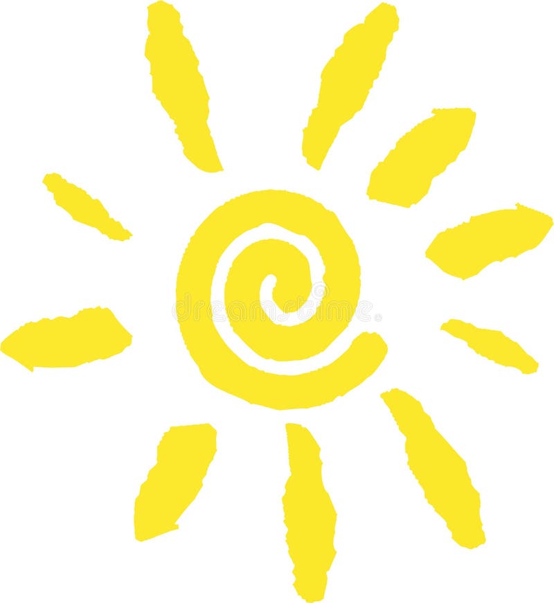 Logotipo de Sun ilustração do vetor Logotipo de Sun ilustração do vetor