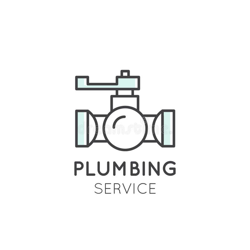Logotipo del concepto de Cleaning Service, Plumbing, Dishwashing, Household Company stock de ilustración Logotipo del concepto de Cleaning Service, Plumbing, Dishwashing, Household Company stock de ilustración
