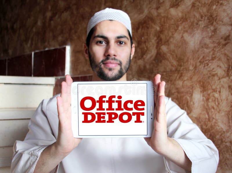 Logotipo del minorista de Office Depot fotografía de archivo libre de regalías Logotipo del minorista de Office Depot fotografía de archivo libre de regalías