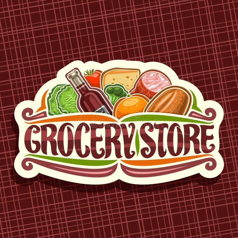 Logotipo Del Vector Para El Colmado Ilustración del Vector