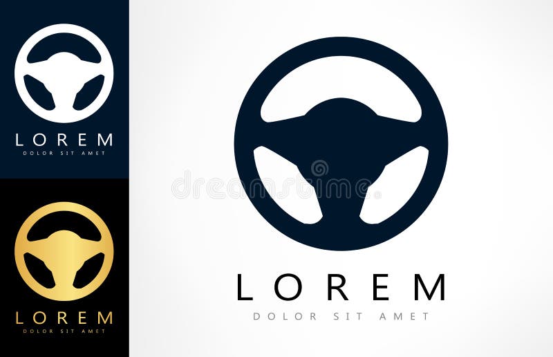 Logotipo del volante libre illustration Logotipo del volante libre illustration