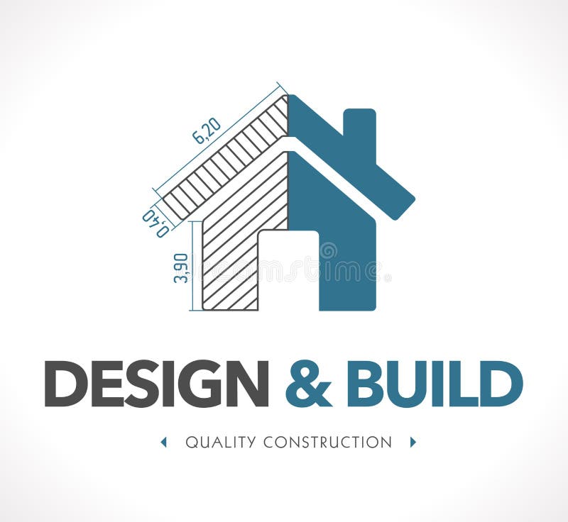 Logotipo - diseño y estructura ilustración del vector Logotipo - diseño y estructura ilustración del vector