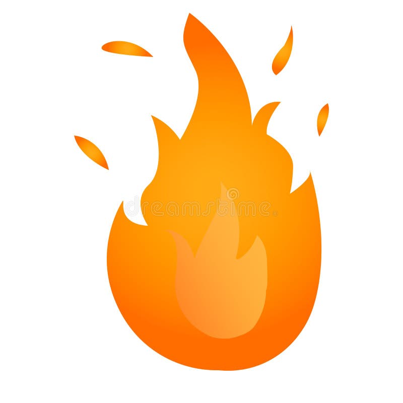 Logotipo Do Fogo Fogo Vermelho, Amarelo Ilustração do Vetor - Ilustração de  energia, aviso: 119144608