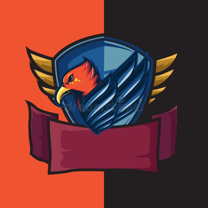 Logotipo de jogos de gato voador