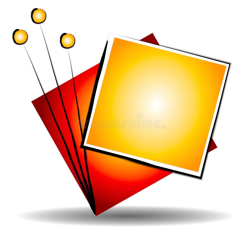 Logotipo do Web site da arte abstrata ilustração stock Logotipo do Web site da arte abstrata ilustração stock