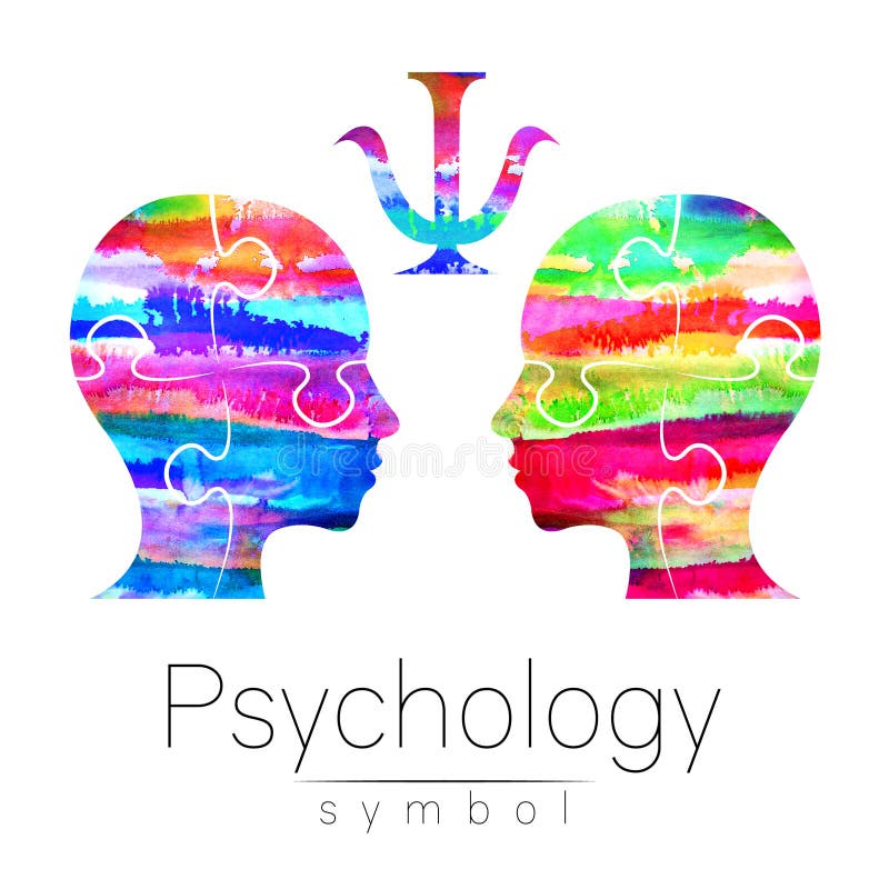 Logotipo moderno da cabeça da aquarela da psicologia Ser humano do perfil Estilo creativo Logotype dentro Conceito de projeto Emp ilustração stock Logotipo moderno da cabeça da aquarela da psicologia Ser humano do perfil Estilo creativo Logotype dentro Conceito de projeto Emp ilustração stock