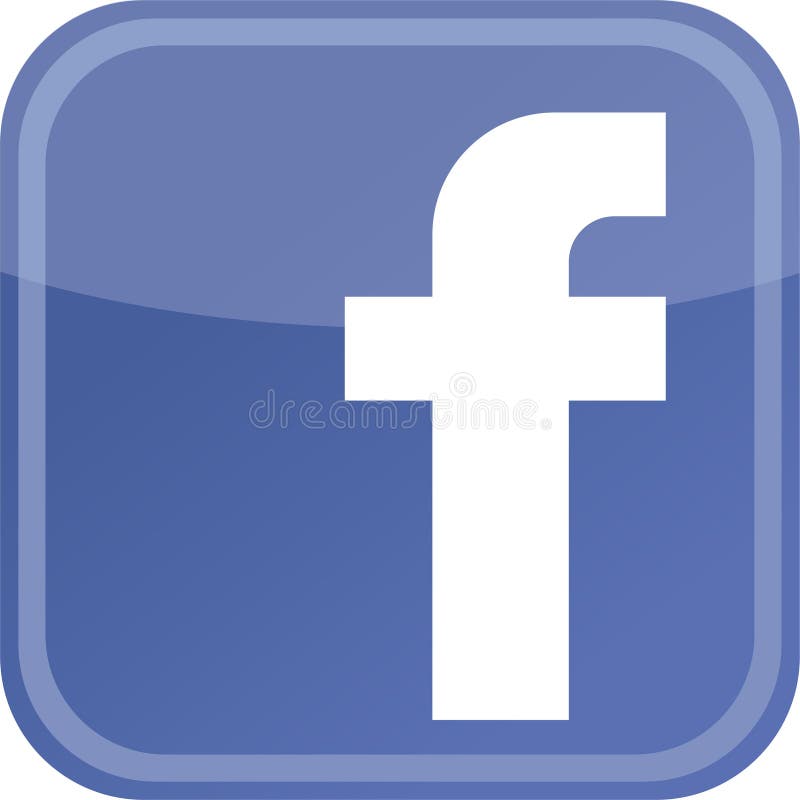 Logotipo novo do ícone de Facebook