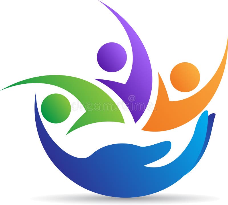 Logotipo que cuida de la familia Logotipo que cuida de la familia