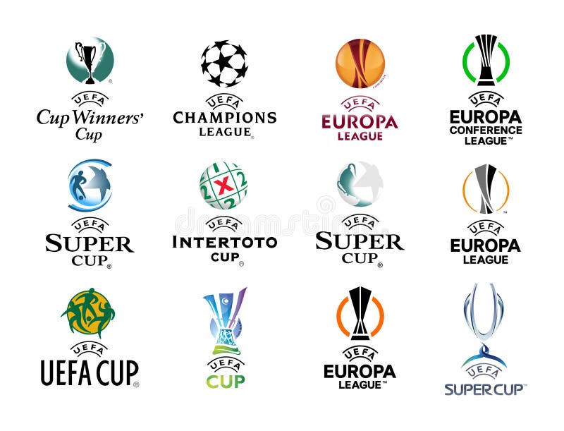 Logotipos de la competencia de la uefa